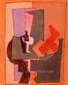 The pedestal table 1914 cubism Pablo Picasso